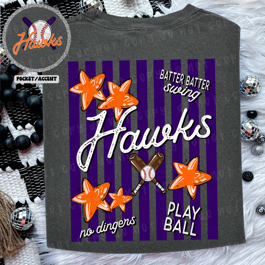 STRIPES MASCOT - FRONT+BACK - CUSTOM TRANSFER