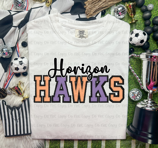 MASCOT+SCHOOL PREPPY SPELLED OUT - MOCKUP ONLY