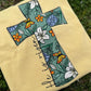 He is Risen Floral Cross