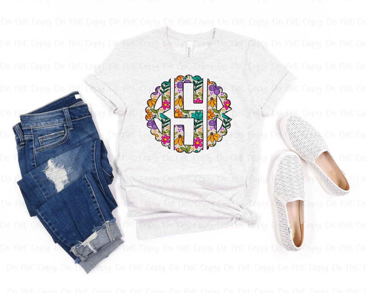 Wildflowers Monogram