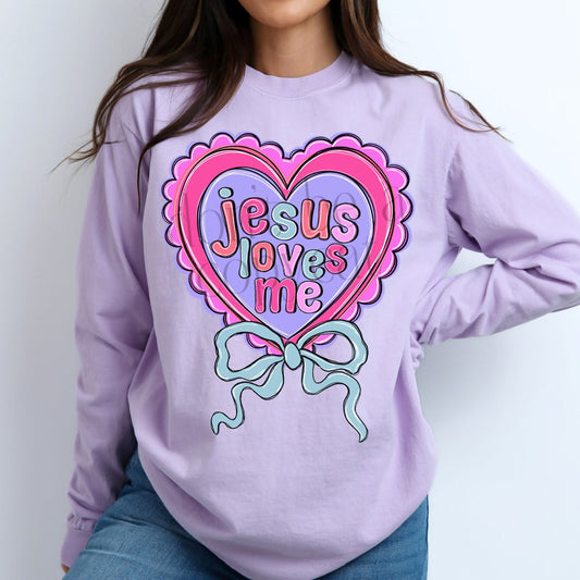 Jesus loves me heart