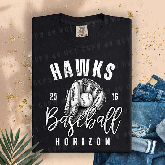 VINTAGE BASEBALL GLOVE - MOCKUP ONLY