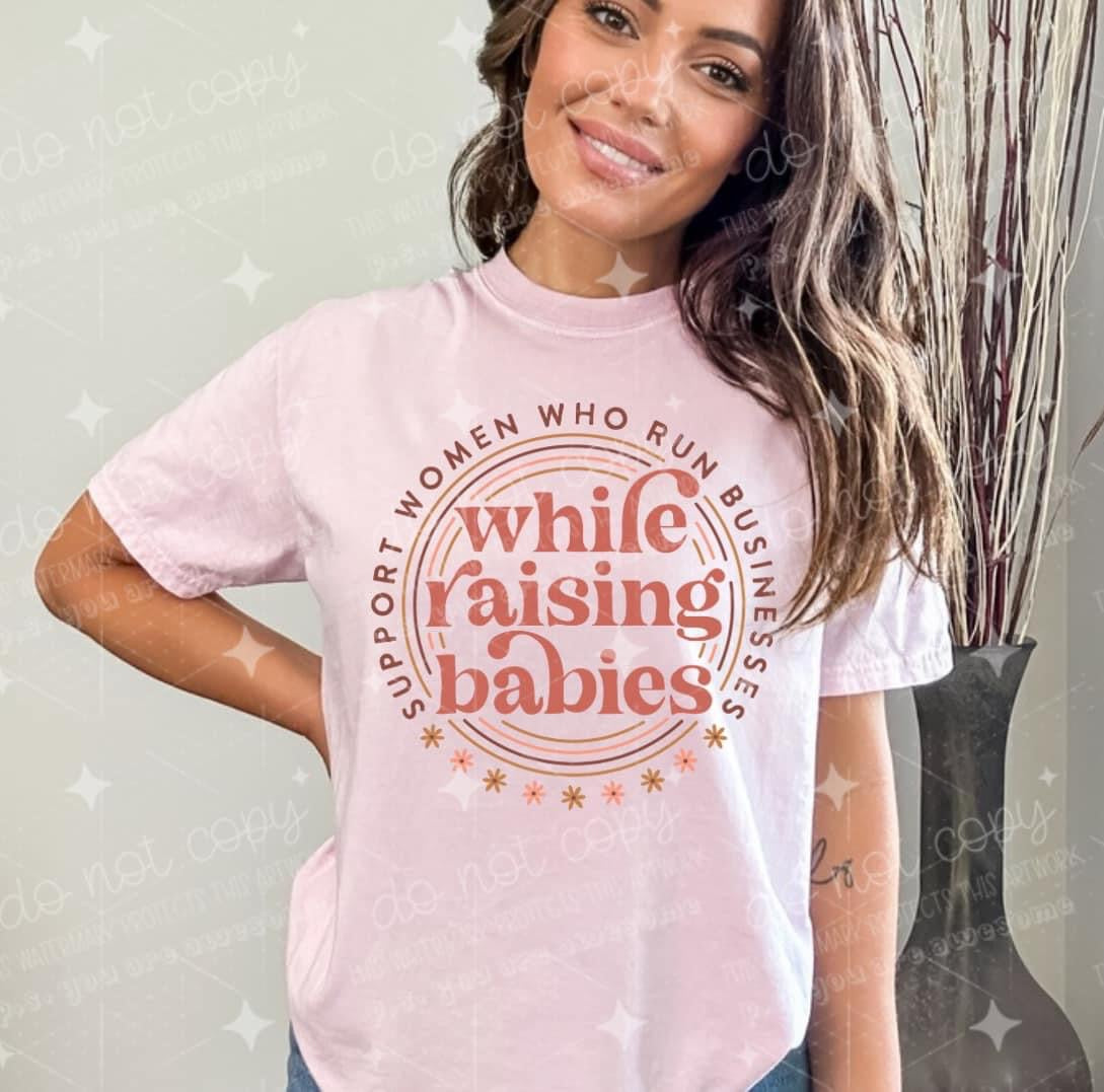 Support women who run businesses while raising babies