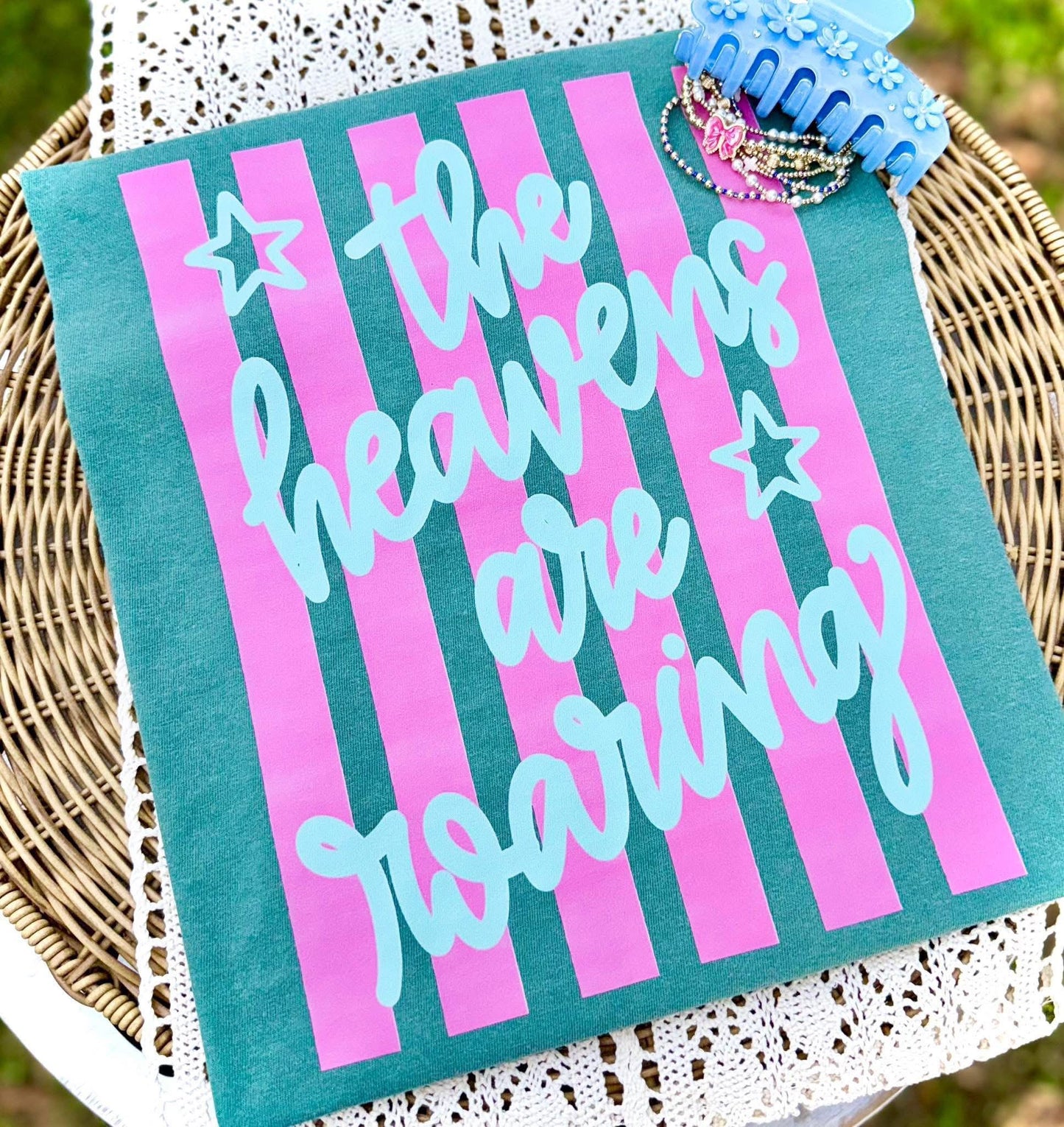 THE HEAVENS ARE ROARING - DTF TRANSFER