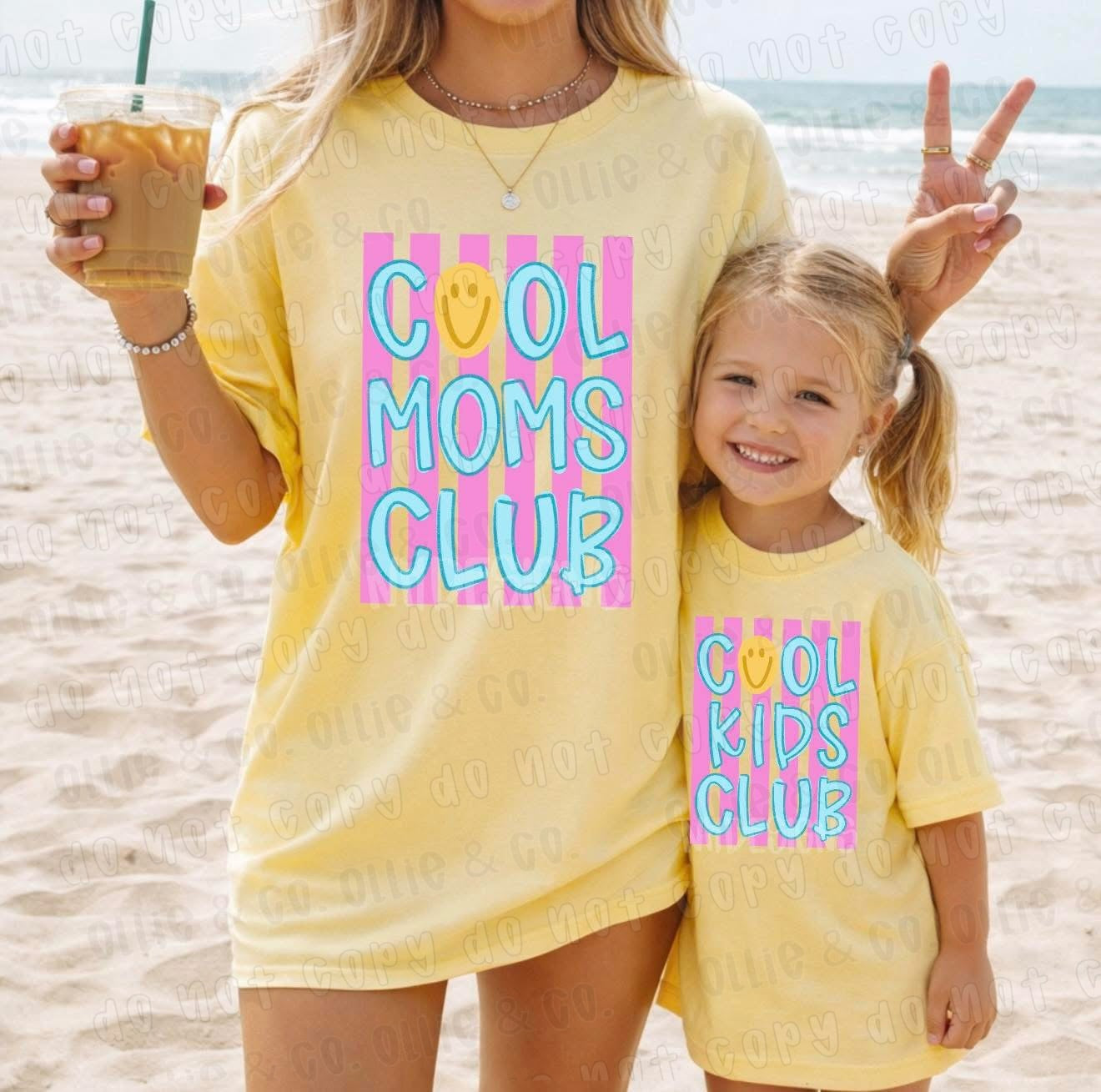 COOL MOMS CLUB - DTF TRANSFER