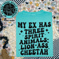 Lion Ass Cheetah- Front & Back