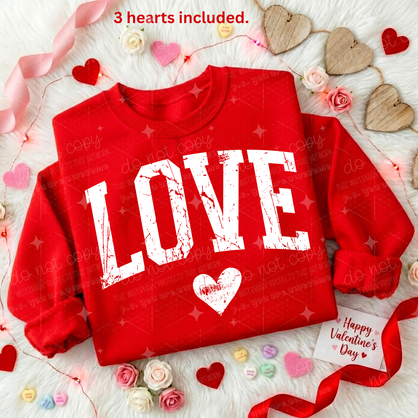 Love- Screen Print