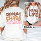 Nayas FIRST design - Mama life / Caffeine Chaos Cuddles (11 inches both sides)