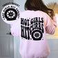 Hot girls hit curbs- Front & back Exclusive Shirt