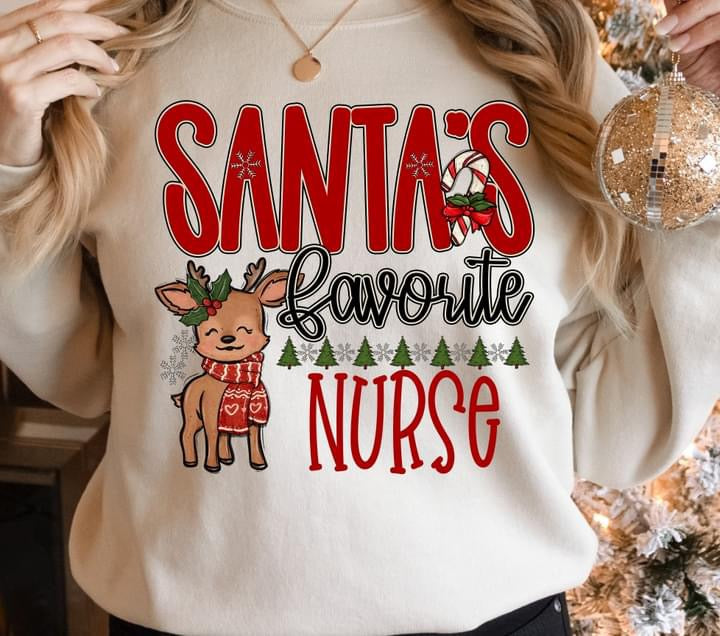 Santa's Favorite w/ reindeer