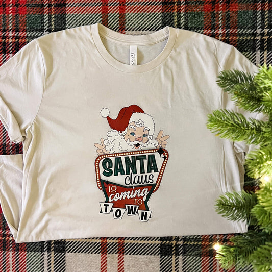 Santa Claus is Coming to Town tee