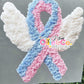 INFANT LOSS WINGS FAUX YARN - *OLLIE & CO. EXCLUSIVE* - DTF TRANSFER