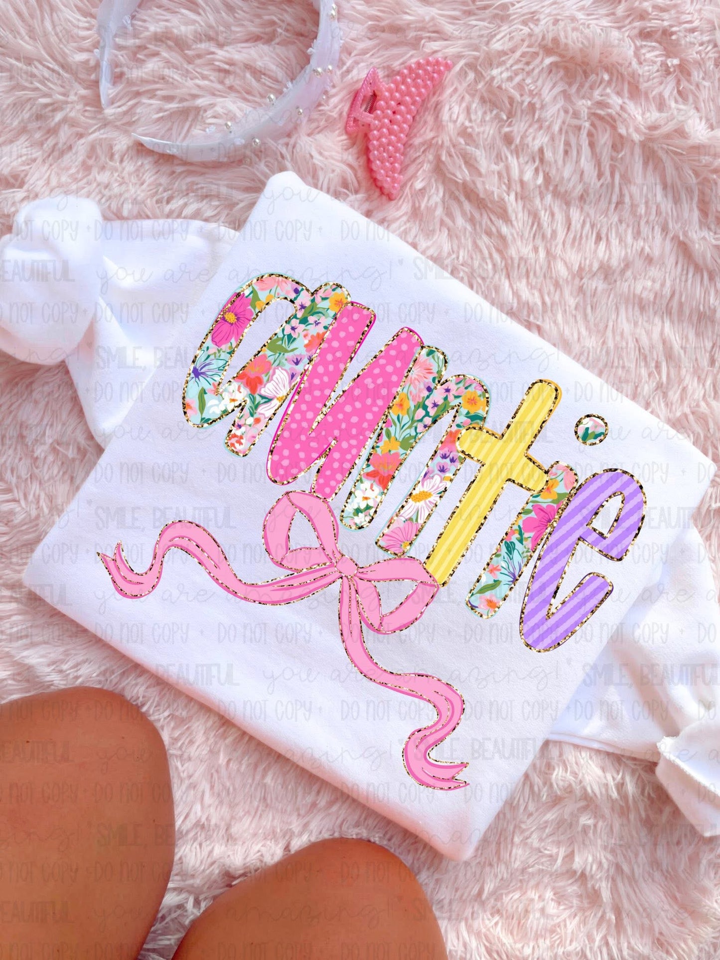 FLORAL MAMA NAMES - DTF TRANSFER