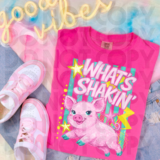 WHAT'S SHAKIN BACON - DTF TRANSFER