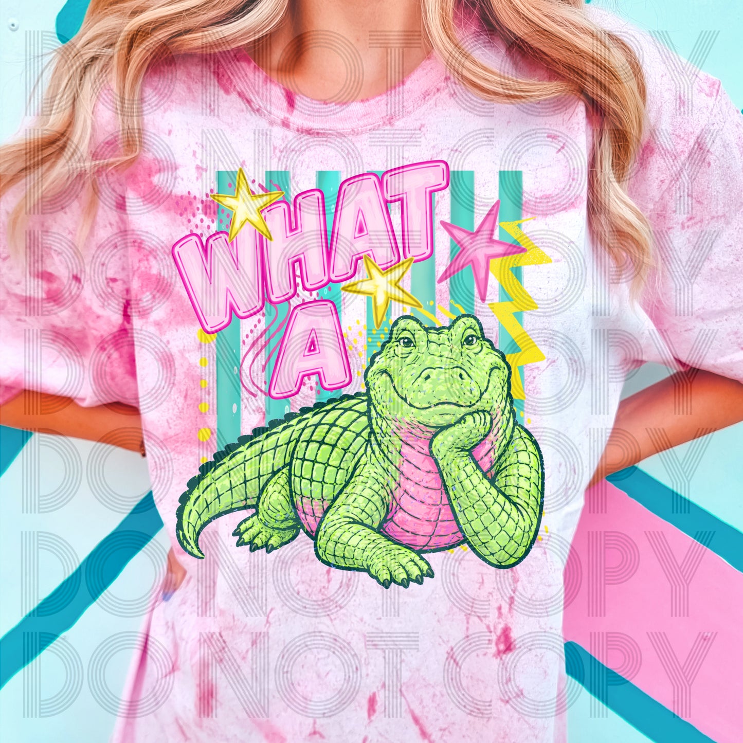 WHAT A CROC - DTF TRANSFER