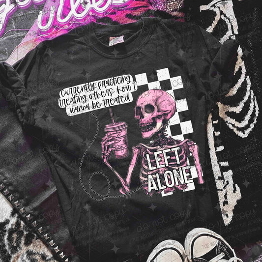 LEFT ALONE - DTF TRANSFER