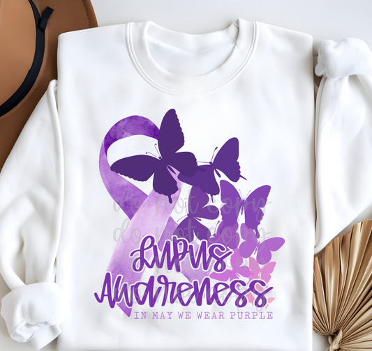 LUPUS AWARENESS - DTF TRANSFER