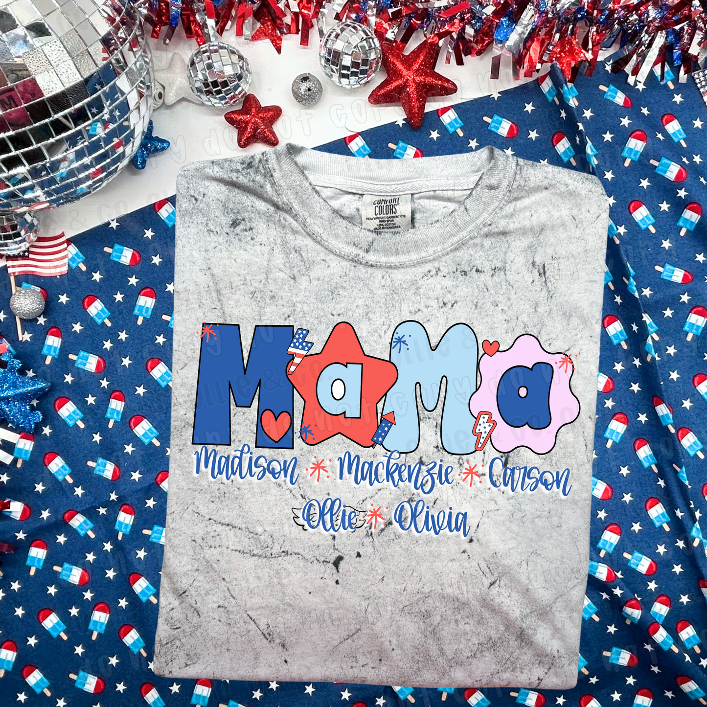 4TH OF JULY RETRO - CUSTOM TRANSFER
