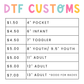 UPLOAD YOUR OWN SINGLE DTF TRANSFERS