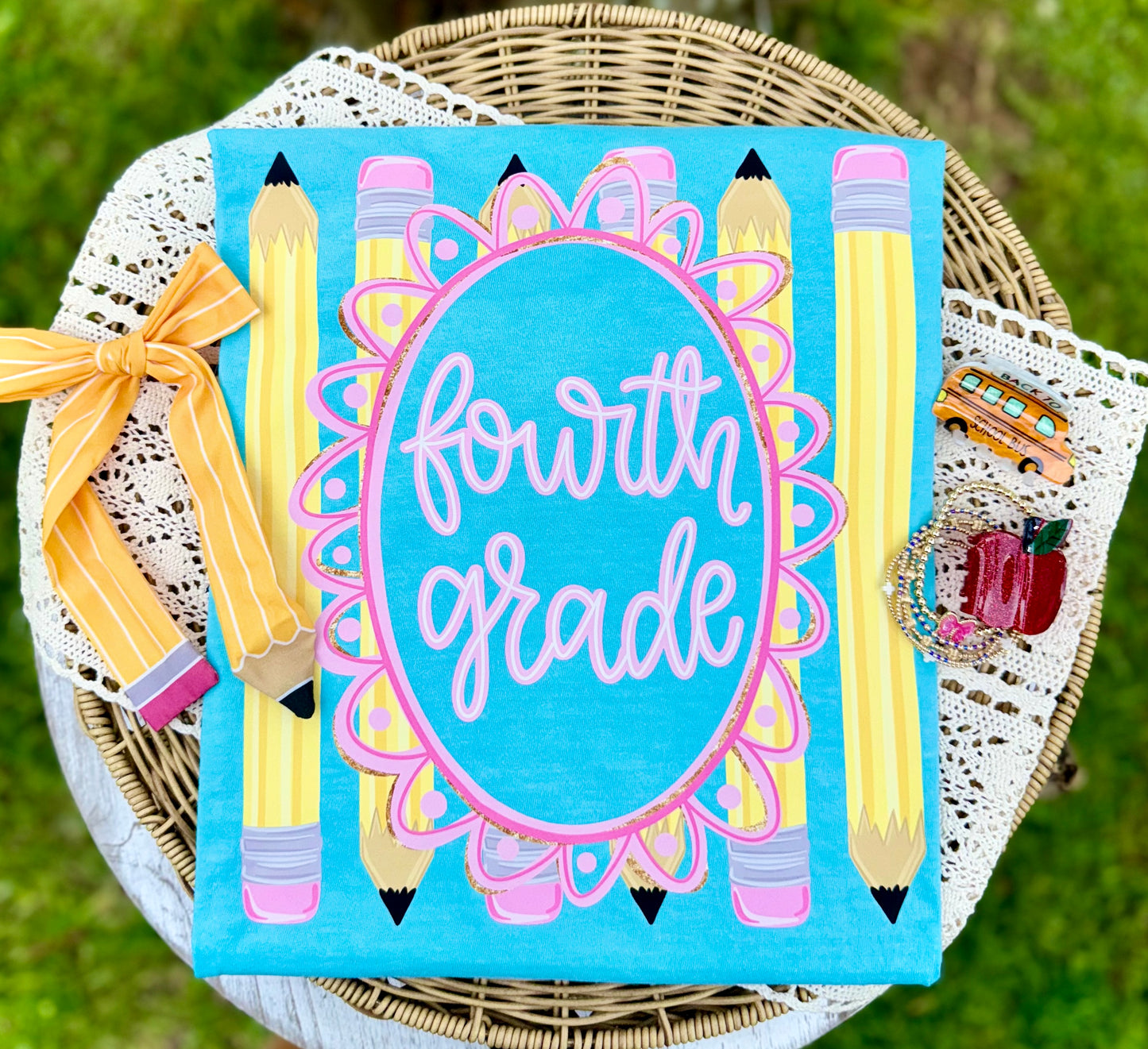 PENCIL GRADE FRAME - DTF TRANSFER