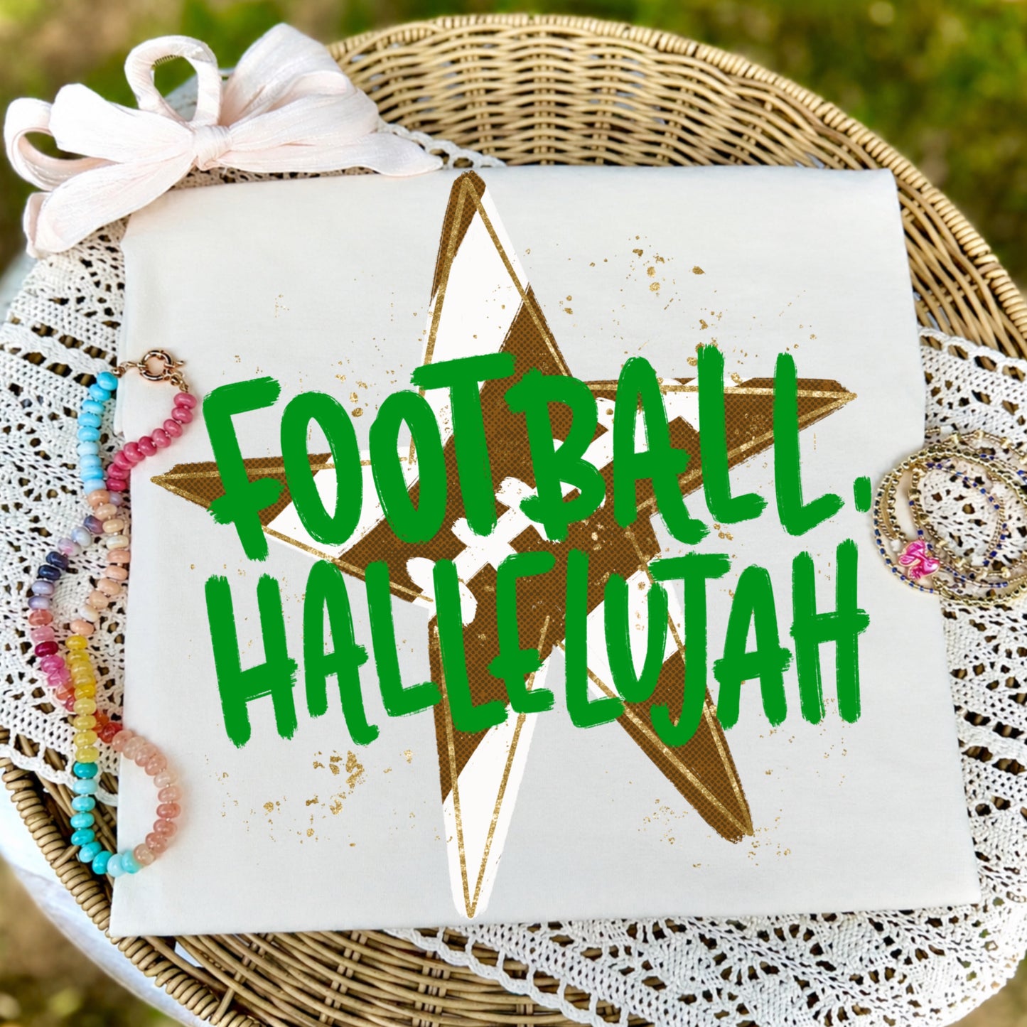 FOOTBALL HALLELUJAH - DTF TRANSFER