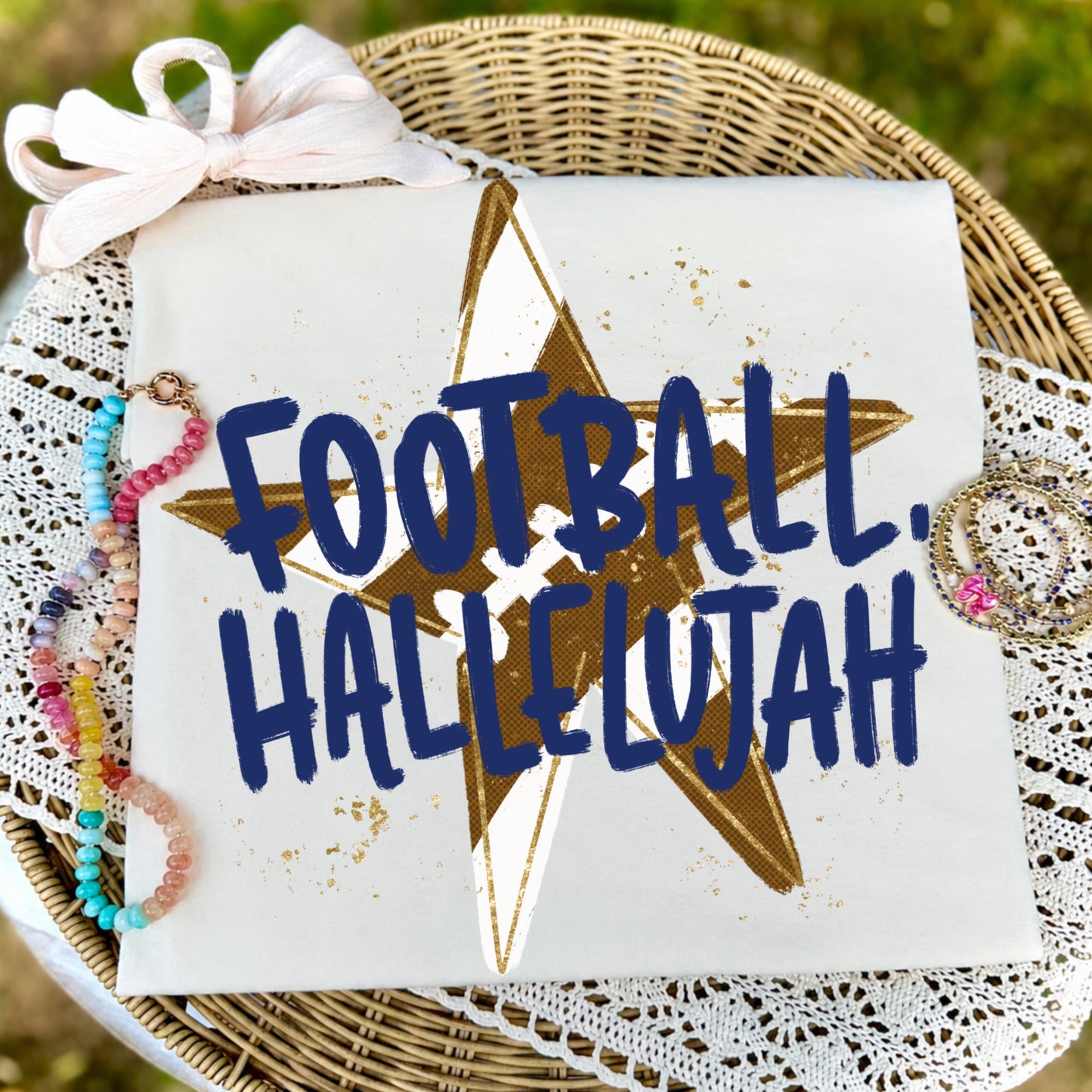 FOOTBALL HALLELUJAH - DTF TRANSFER