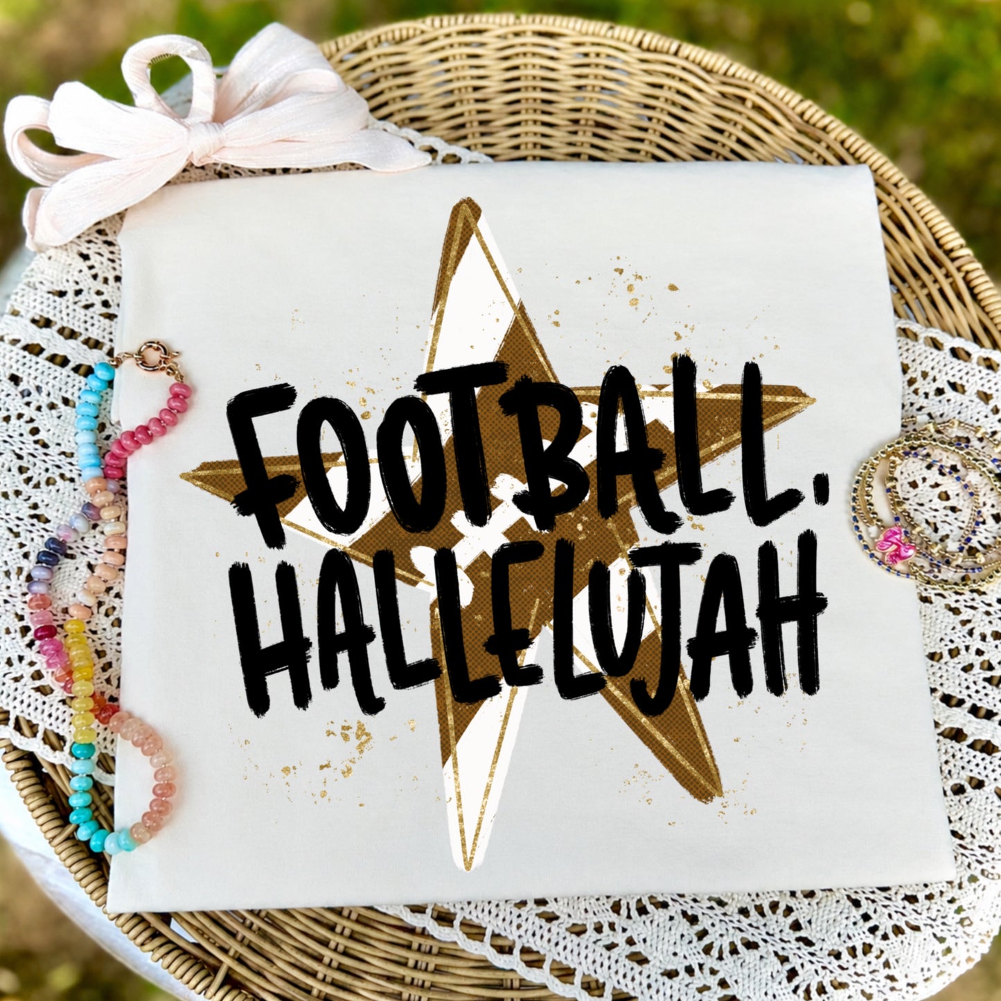 FOOTBALL HALLELUJAH - DTF TRANSFER