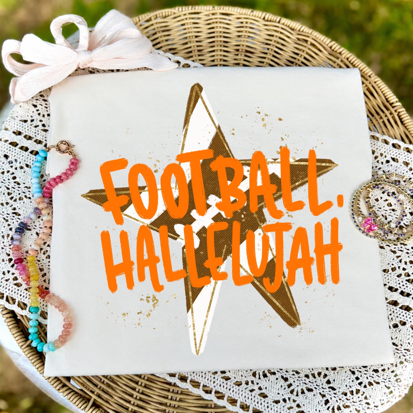 FOOTBALL HALLELUJAH - DTF TRANSFER