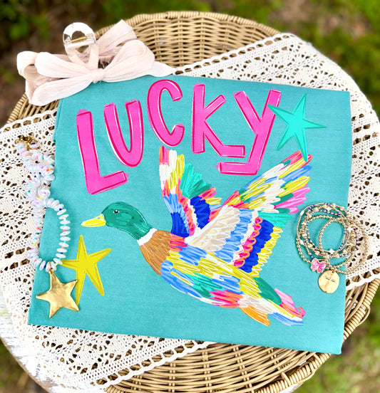 LUCKY DUCK - DTF TRANSFER