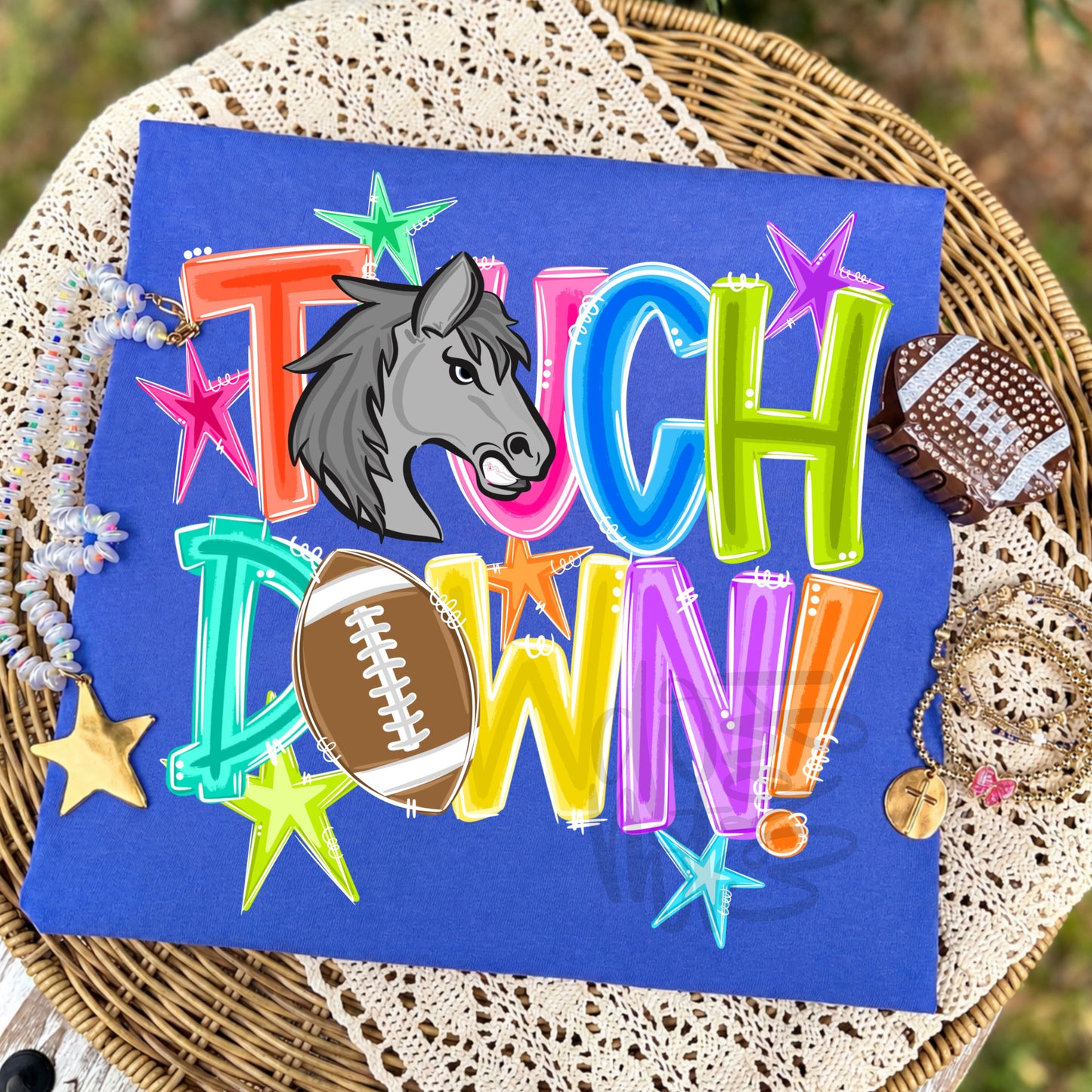 TOUCH DOWN MASCOTS - DTF TRANSFER
