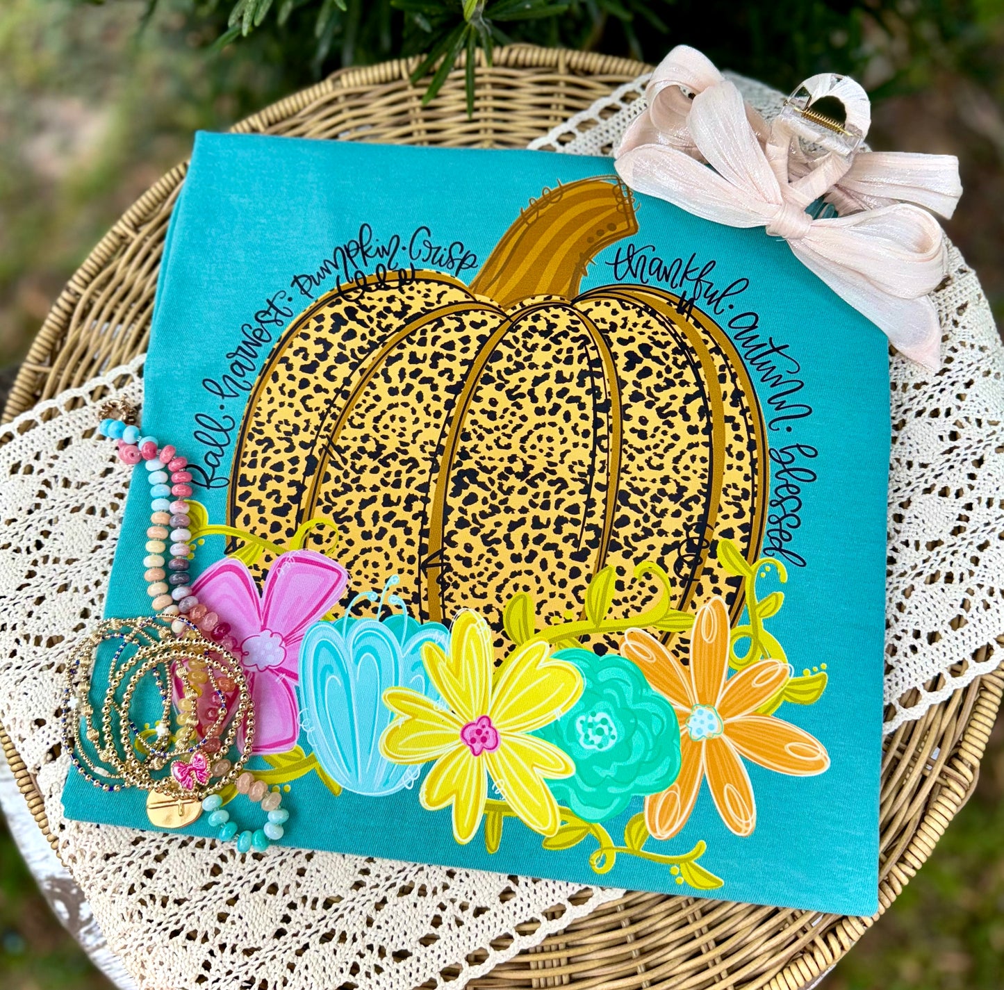 LEOPARD PUMPKIN - DTF TRANSFER