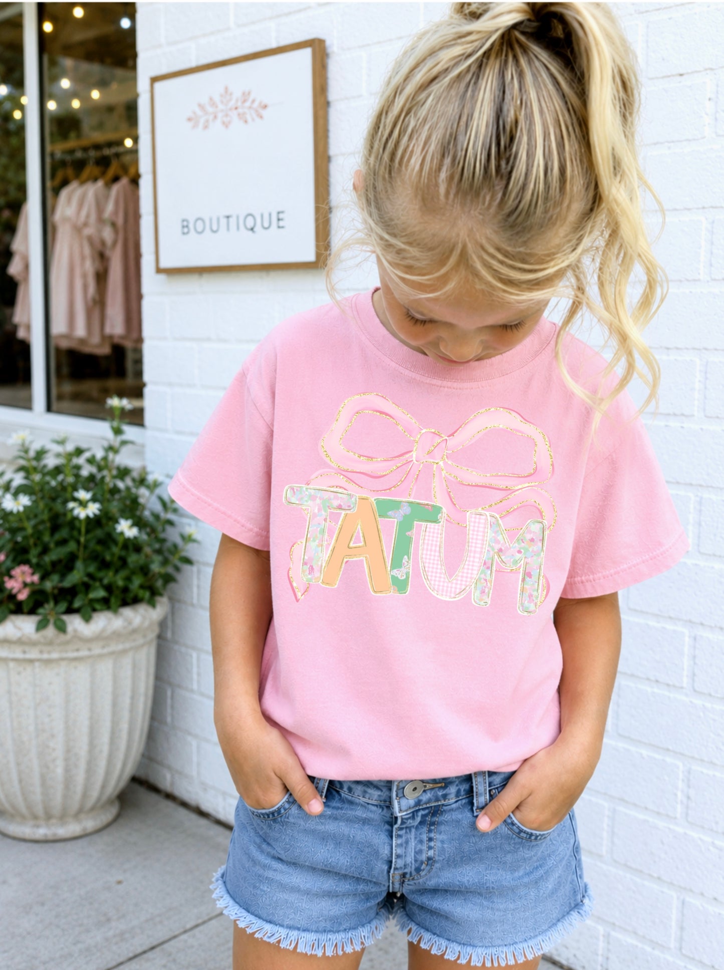 GIRLY & GINGHAM - CUSTOM TRANSFER