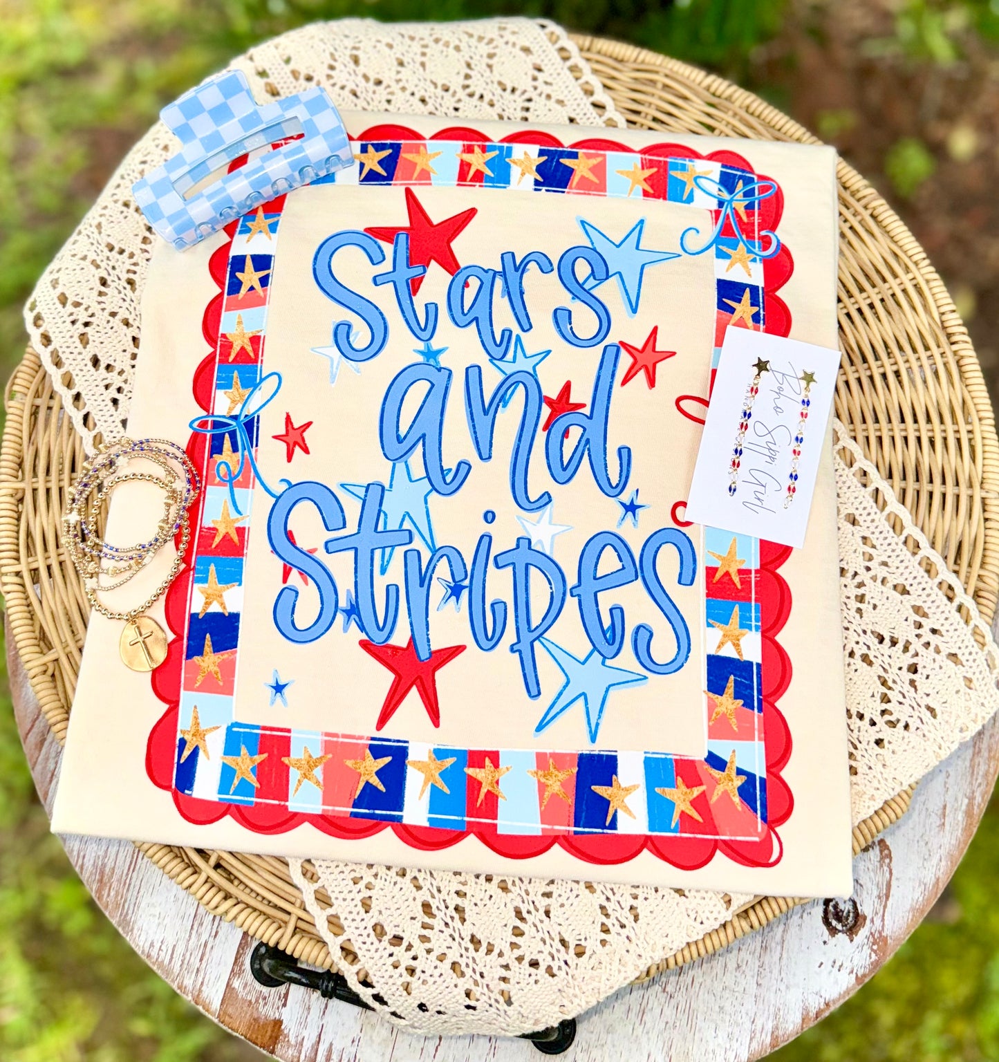 STARS & STRIPES - DTF TRANSFER