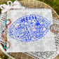 FOOTBALL SINGLE COLOR - DTF TRANSFER