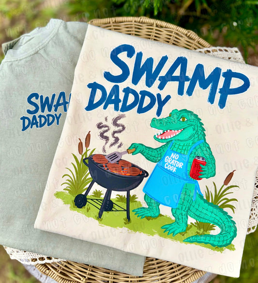 SWAMP DADDY - FRONT+BACK - DTF TRANSFER
