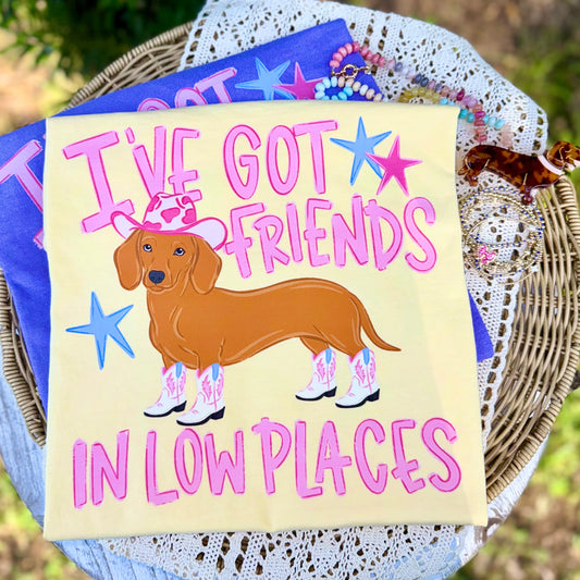 LOW PLACES DOG - DTF TRANSFER