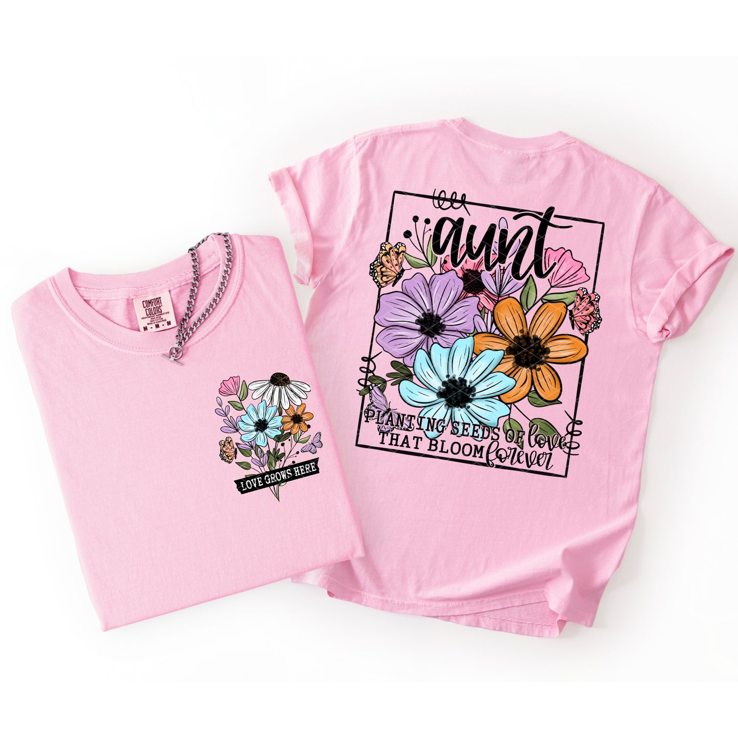 PLANTING SEEDS OF LOVE - FRONT+BACK - DTF TRANSFER