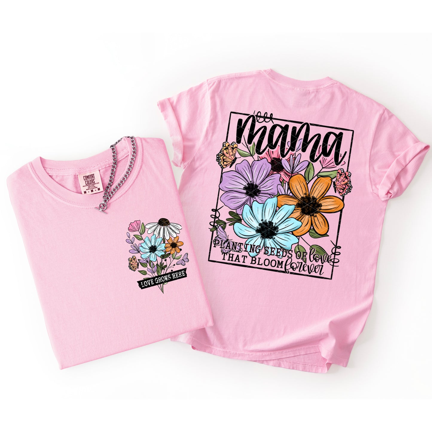 PLANTING SEEDS OF LOVE - FRONT+BACK - DTF TRANSFER