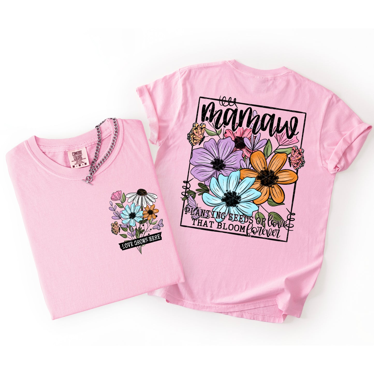 PLANTING SEEDS OF LOVE - FRONT+BACK - DTF TRANSFER