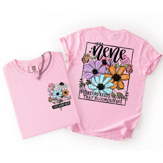 PLANTING SEEDS OF LOVE - FRONT+BACK - DTF TRANSFER