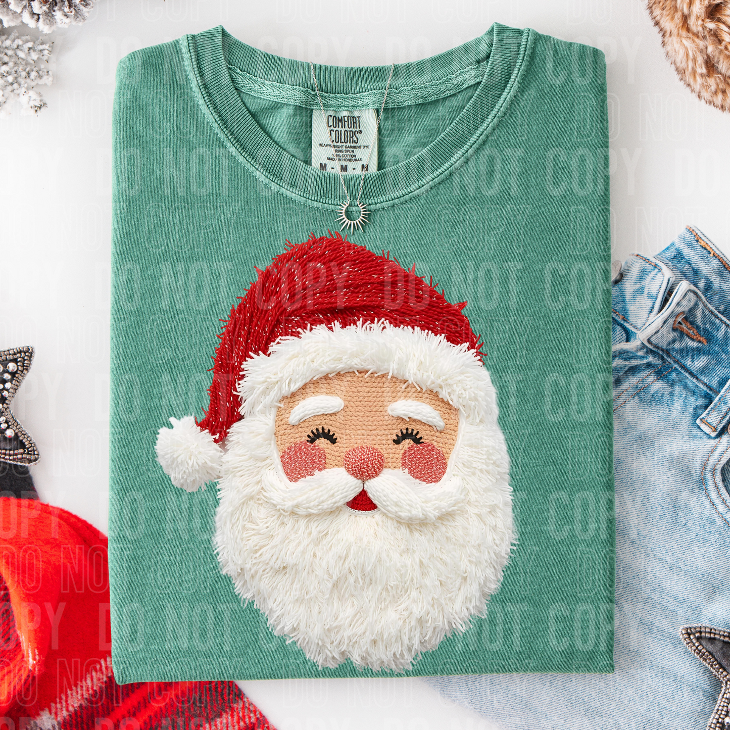 REALISTIC SANTA YARN - DTF TRANSFER