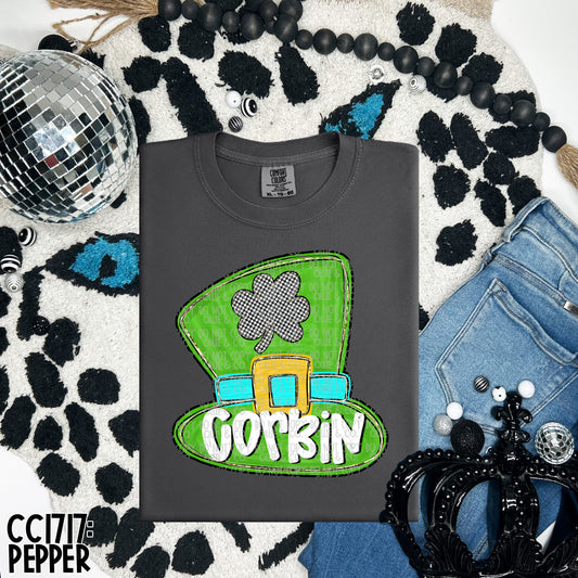 SAINT PATRICK'S DAY HAT - CUSTOM TRANSFER