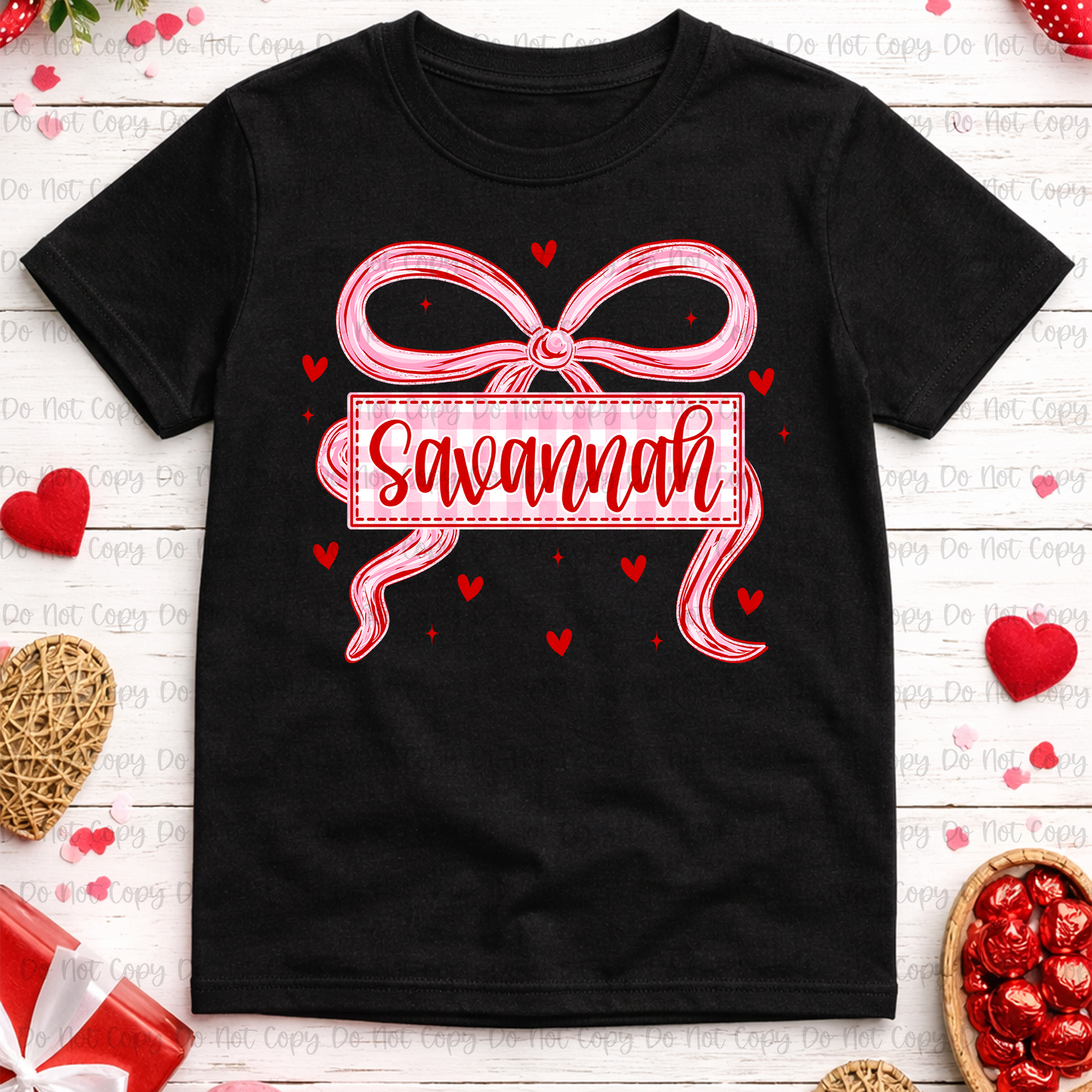 VALENTINE BOW - CUSTOM TRANSFER