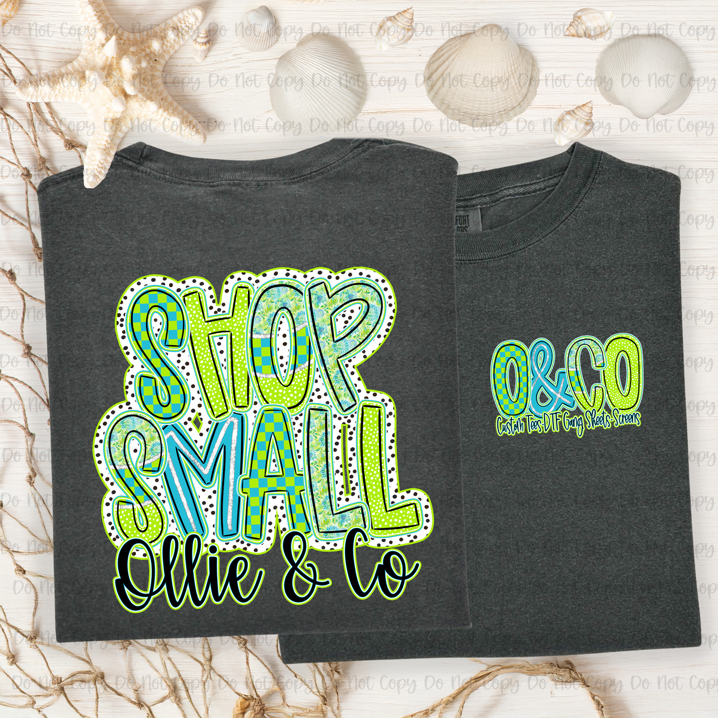 SHOP SMALL LIME - MOCKUP ONLY