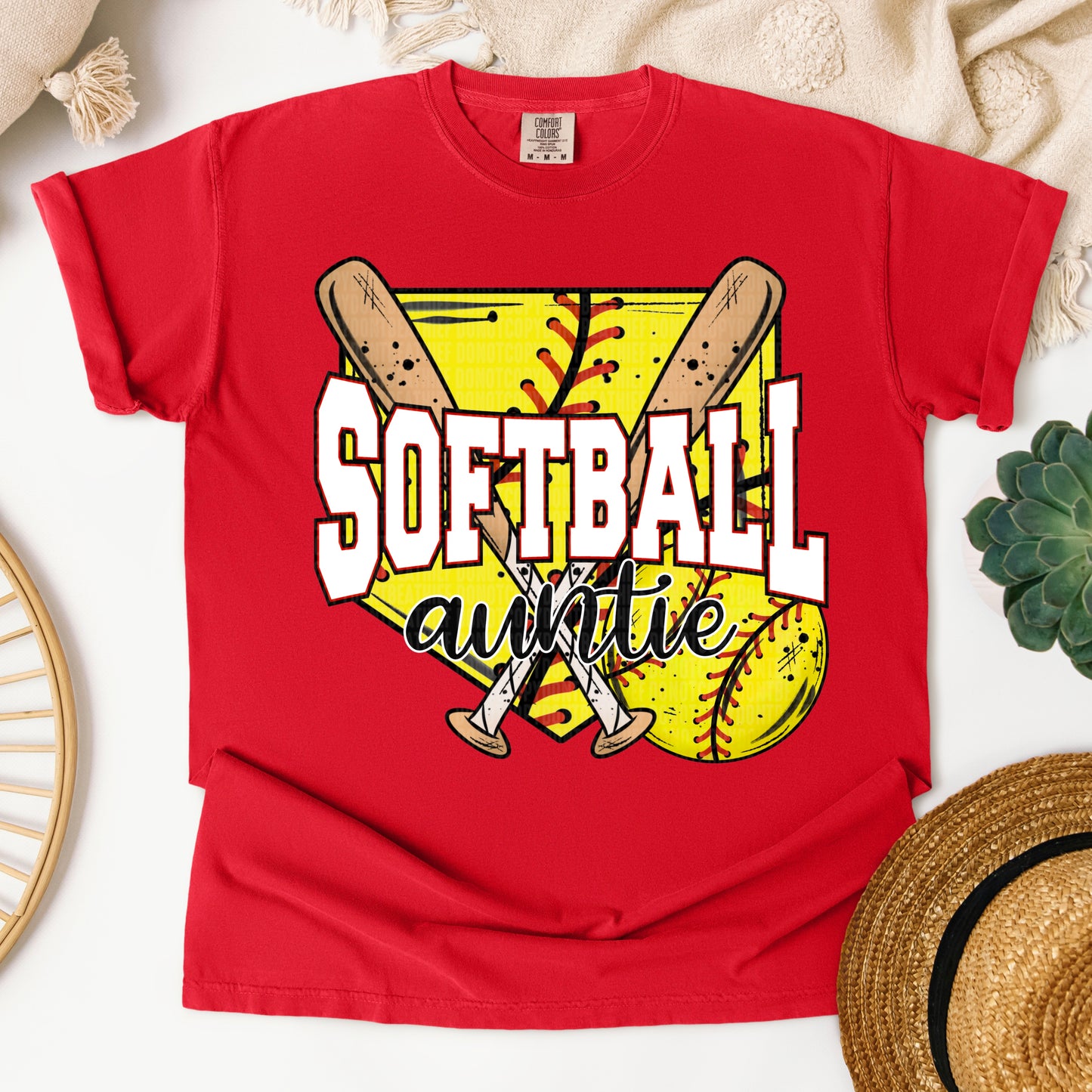 SOFTBALL MAMA - DTF TRANSFER