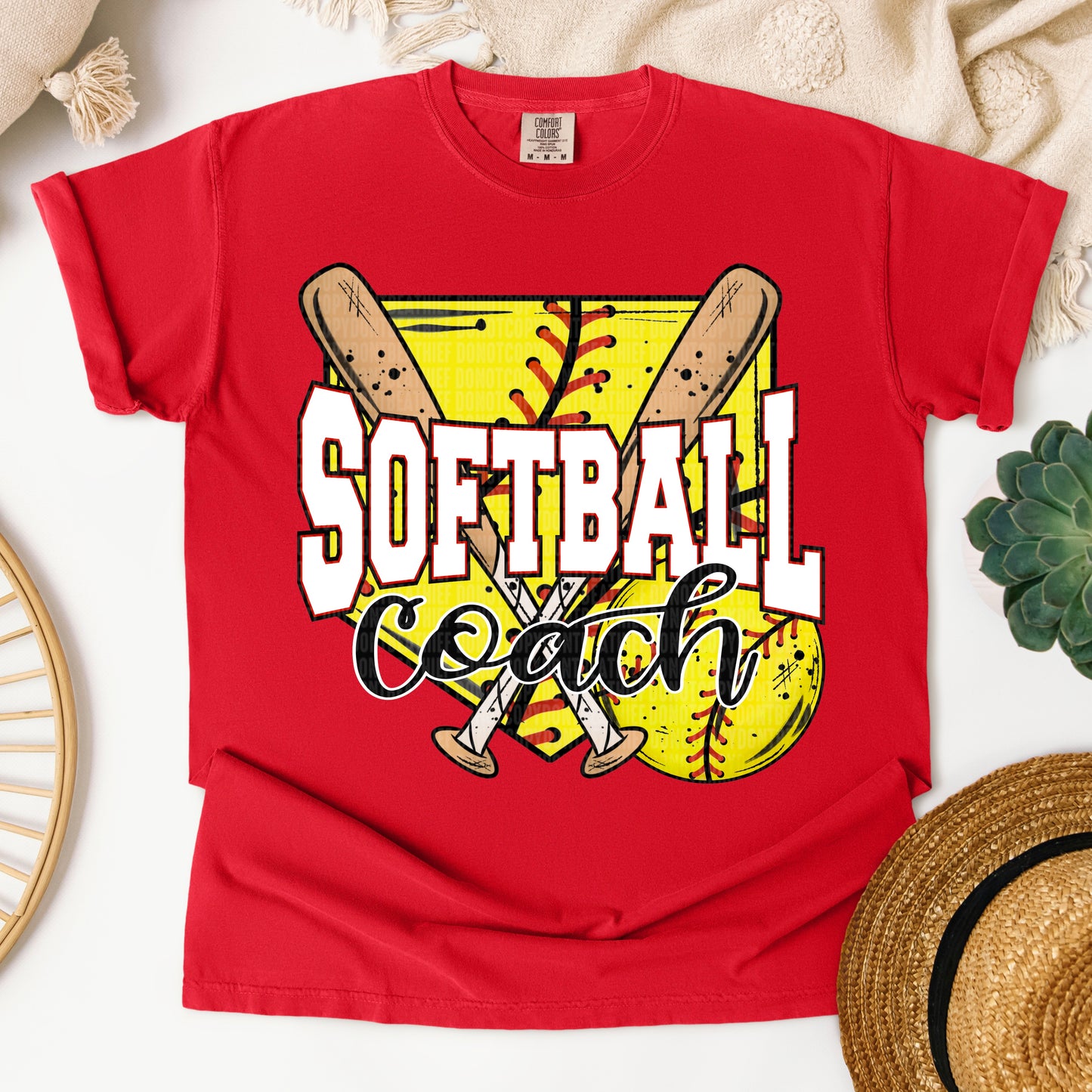 SOFTBALL MAMA - DTF TRANSFER