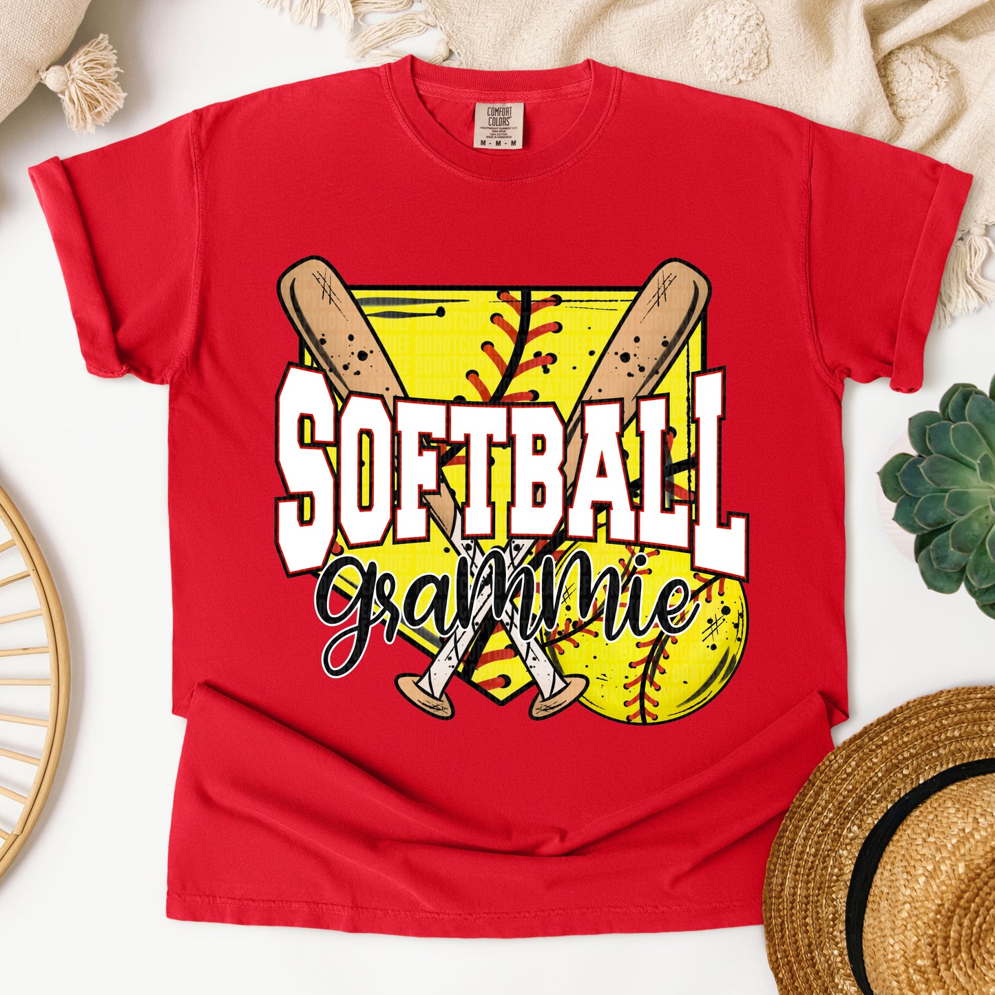 SOFTBALL MAMA - DTF TRANSFER