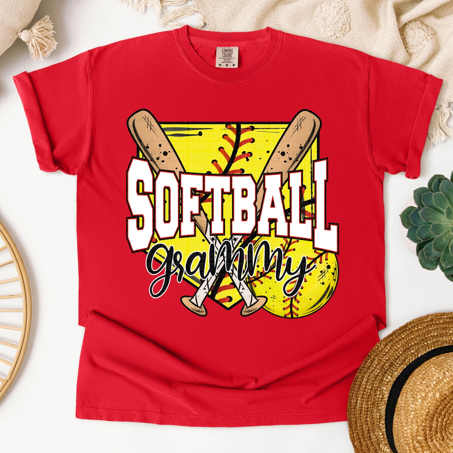 SOFTBALL MAMA - DTF TRANSFER