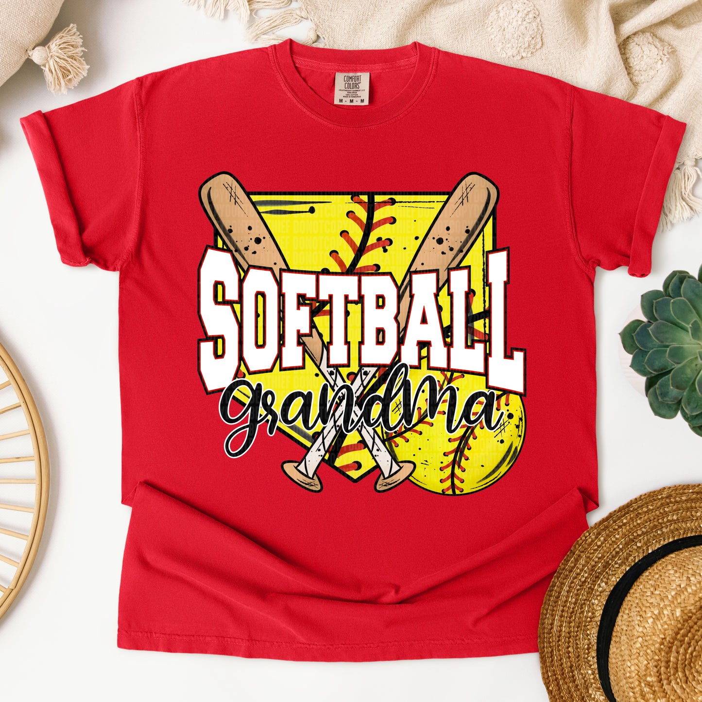 SOFTBALL MAMA - DTF TRANSFER