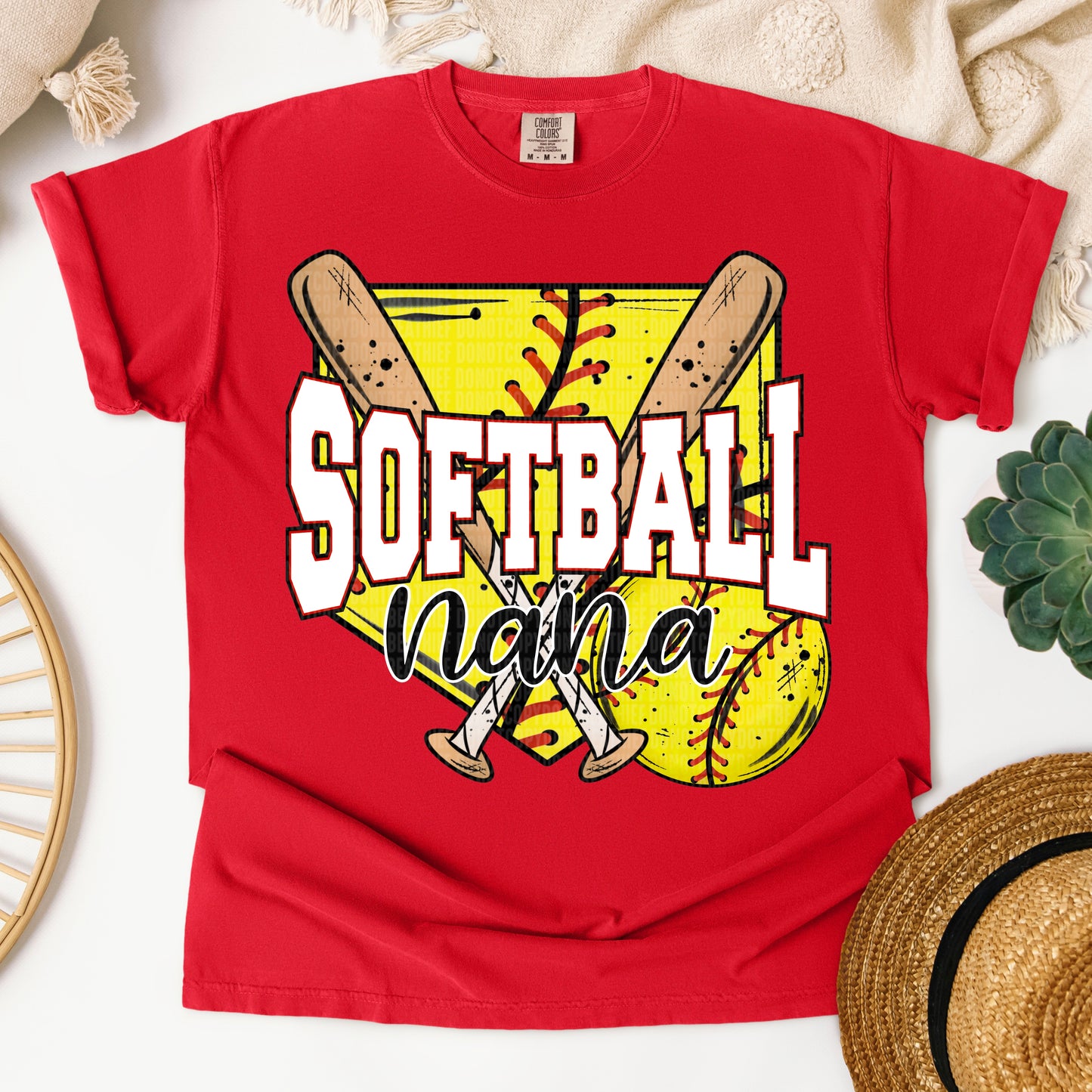 SOFTBALL MAMA - DTF TRANSFER